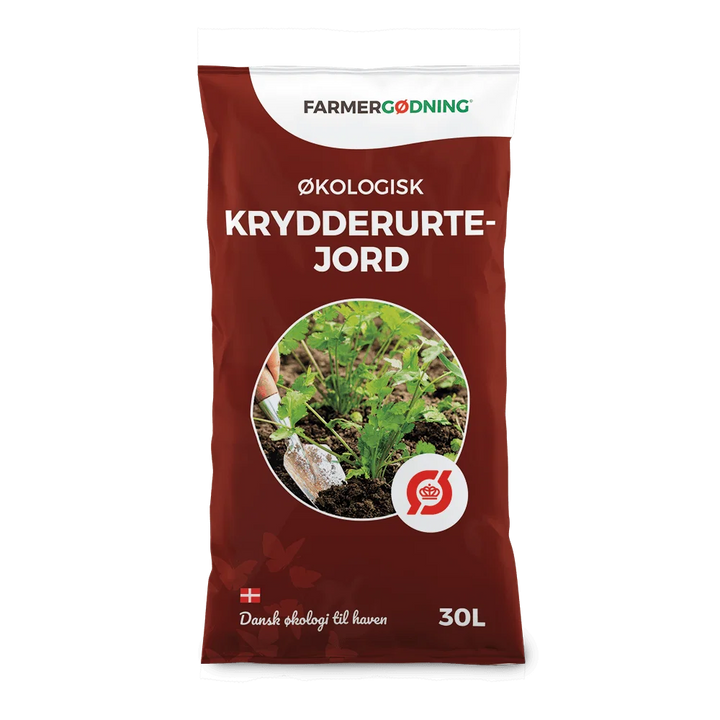 Økologisk Krydderurtejord 30 liter
