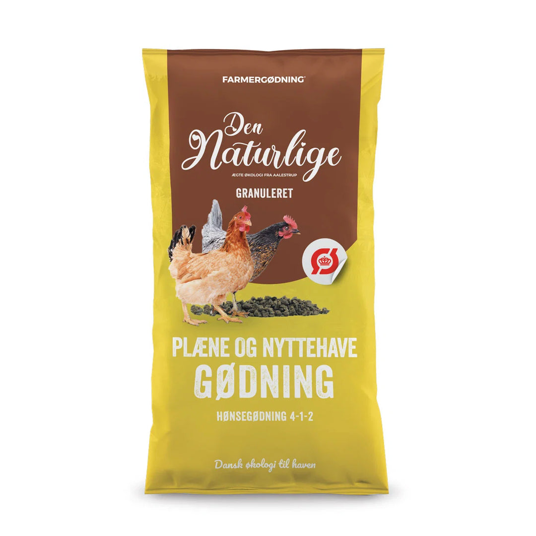 Økologisk Plæne- og nyttehavegødning 10 kg