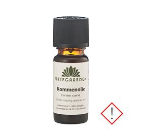 Detaljeret produktbillede af Urtegaarden Kommenolie Æterisk 10 ml X på tilbud