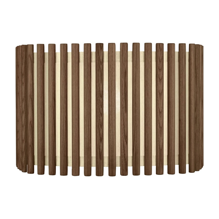 Komorebi Large Firkant Lampeskærm Dark Oak Umage