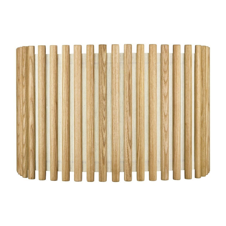 Komorebi Large Firkant Lampeskærm Oak Umage