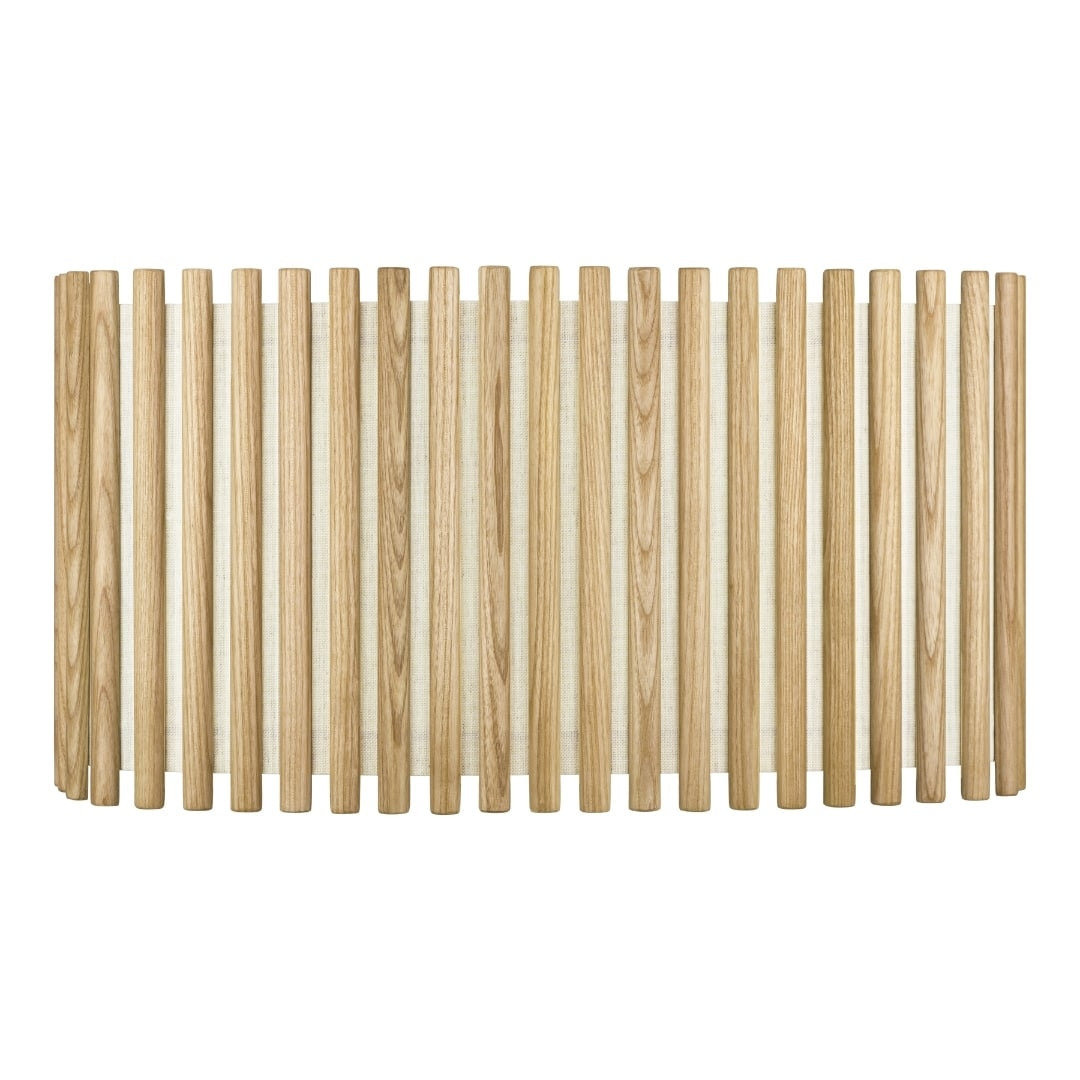 Komorebi Large Rektangulær Lampeskærm Oak Umage