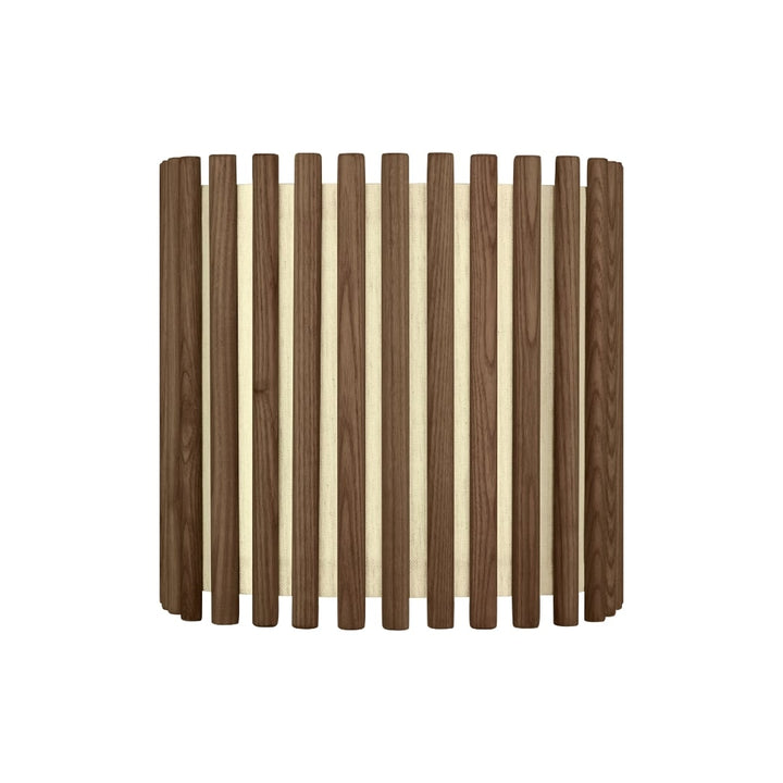 Komorebi Medium Firkant Lampeskærm Dark Oak Umage