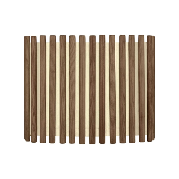 Komorebi Medium Rektangulær Lampeskærm Dark Oak Umage