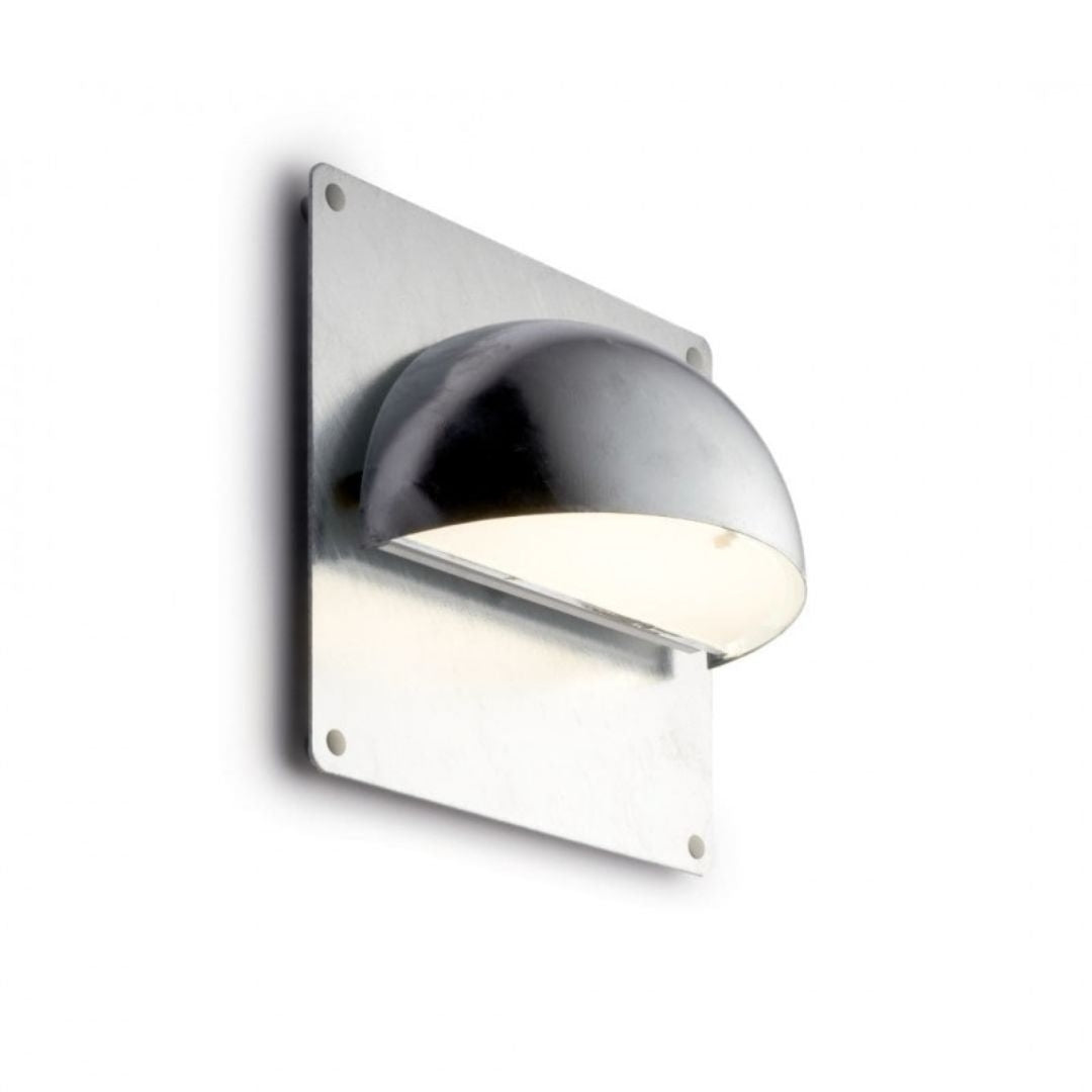 Rørhat LED Væglampe Galvaniseret inkl. bagplade LIGHT-POINT Udstillingsmodel
