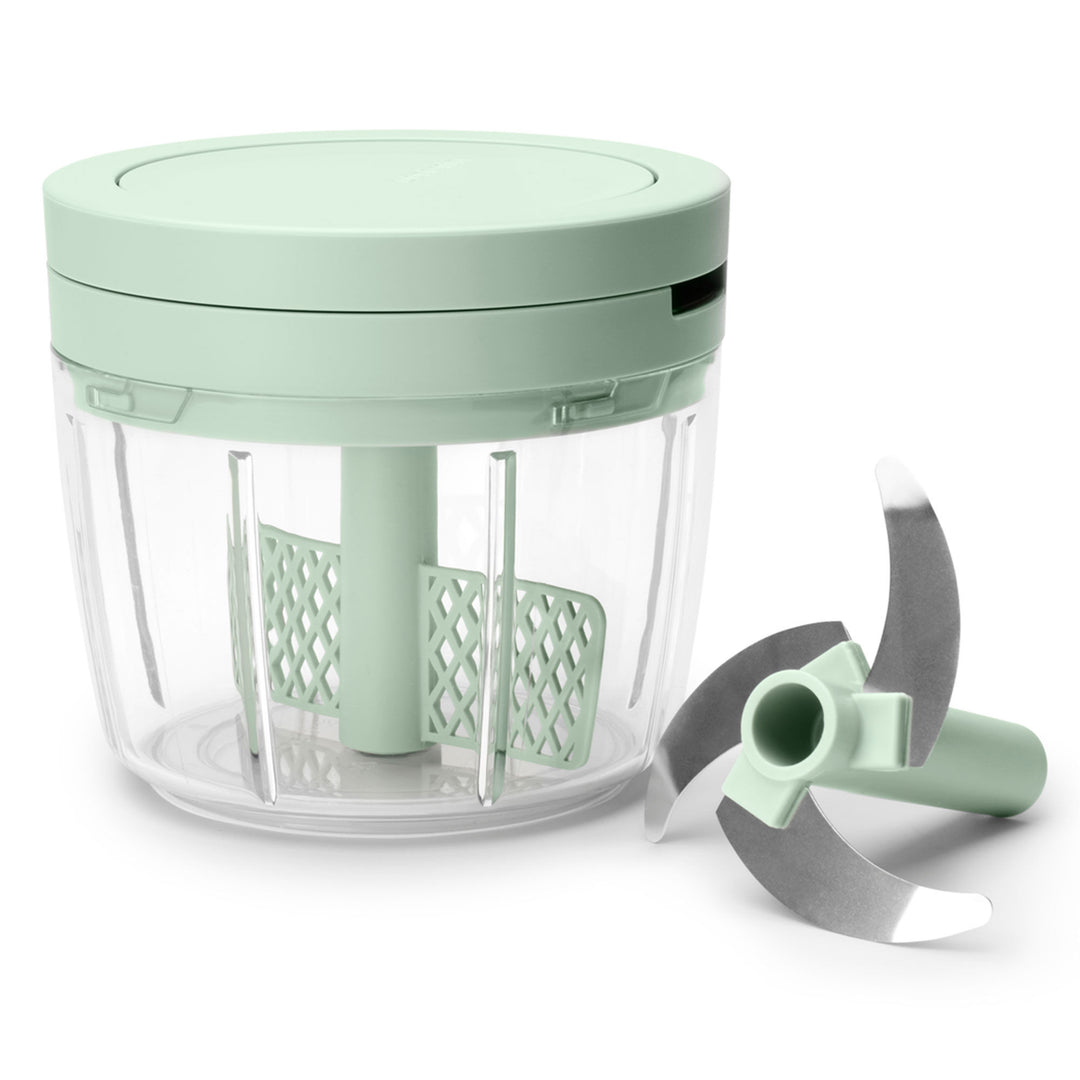 Brabantia Brabantia Tasty+ manuel hakker, lysegrøn – close-up (Minihackere)