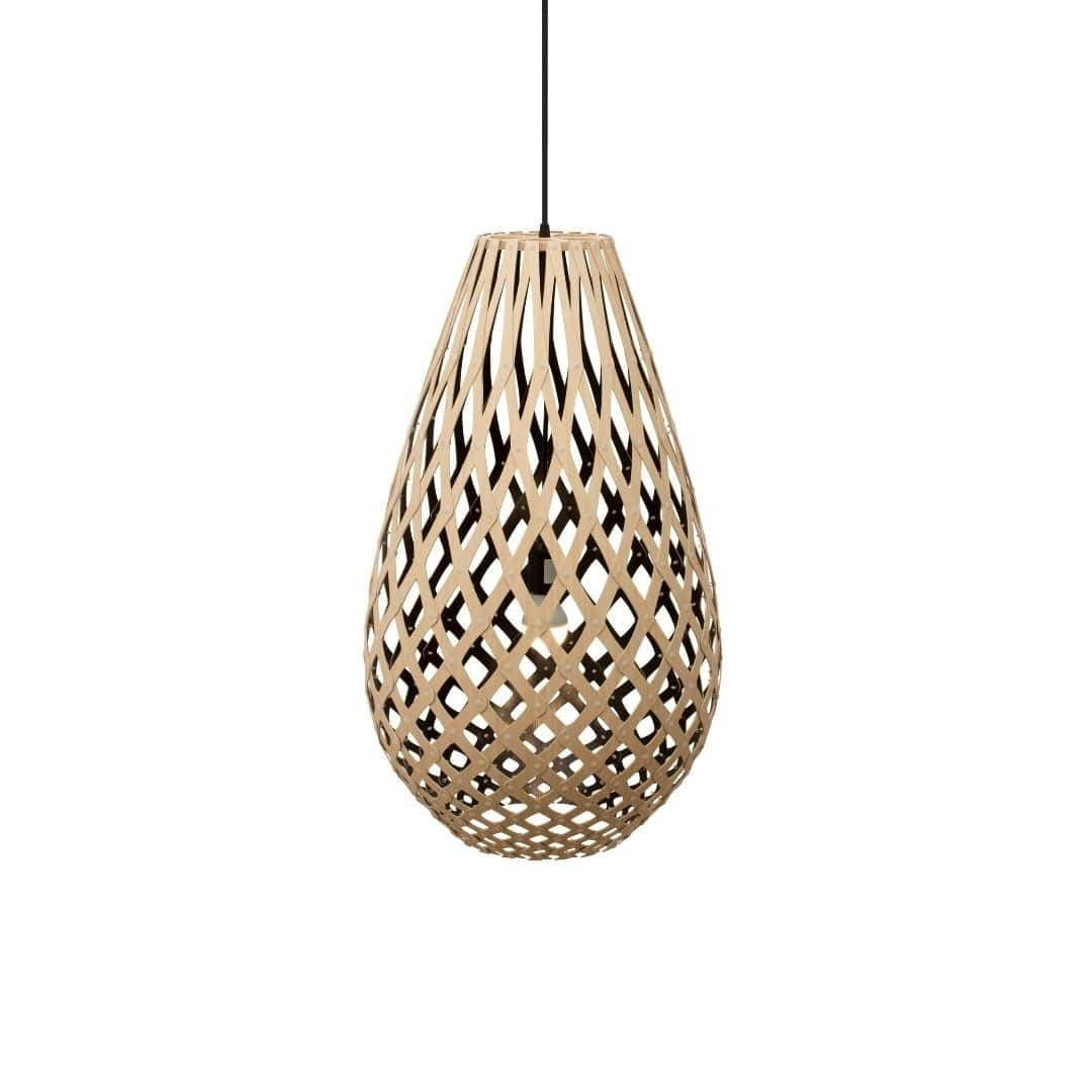 Produktbillede af Koura H100 Pendel Bamboo / Sort David Trubridge i premium kvalitet