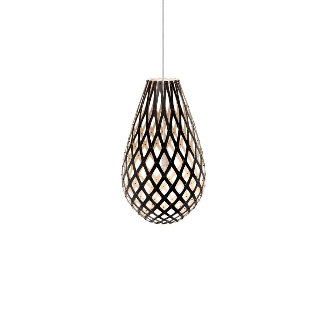 Produktbillede af Koura H50 Pendel Sort / Bamboo David Trubridge i premium kvalitet