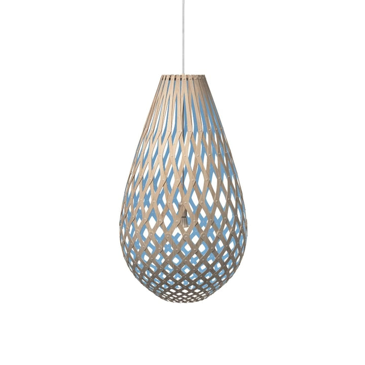 Koura H120 Pendel Bambus/Blå David Trubridge