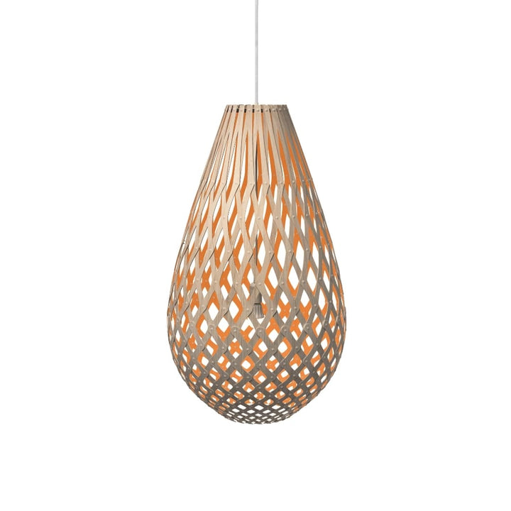 Koura H120 Pendel Bambus/Orange David Trubridge