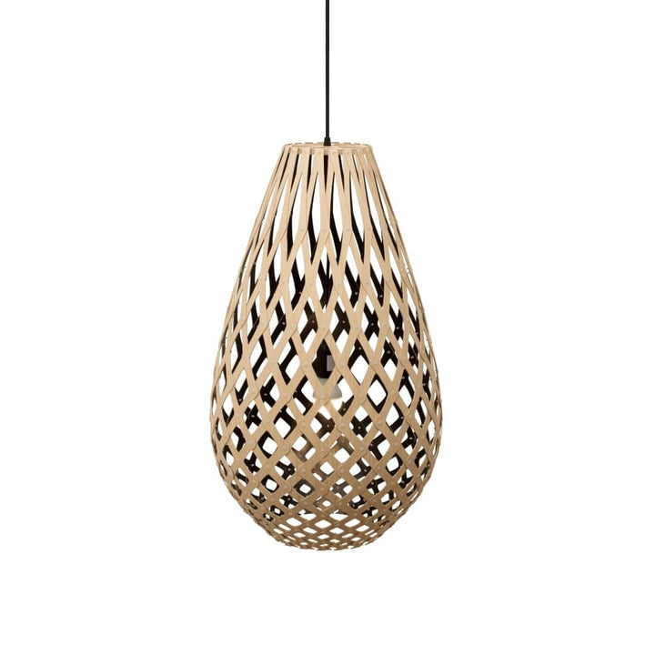 Koura H120 Pendel Bambus/Sort David Trubridge