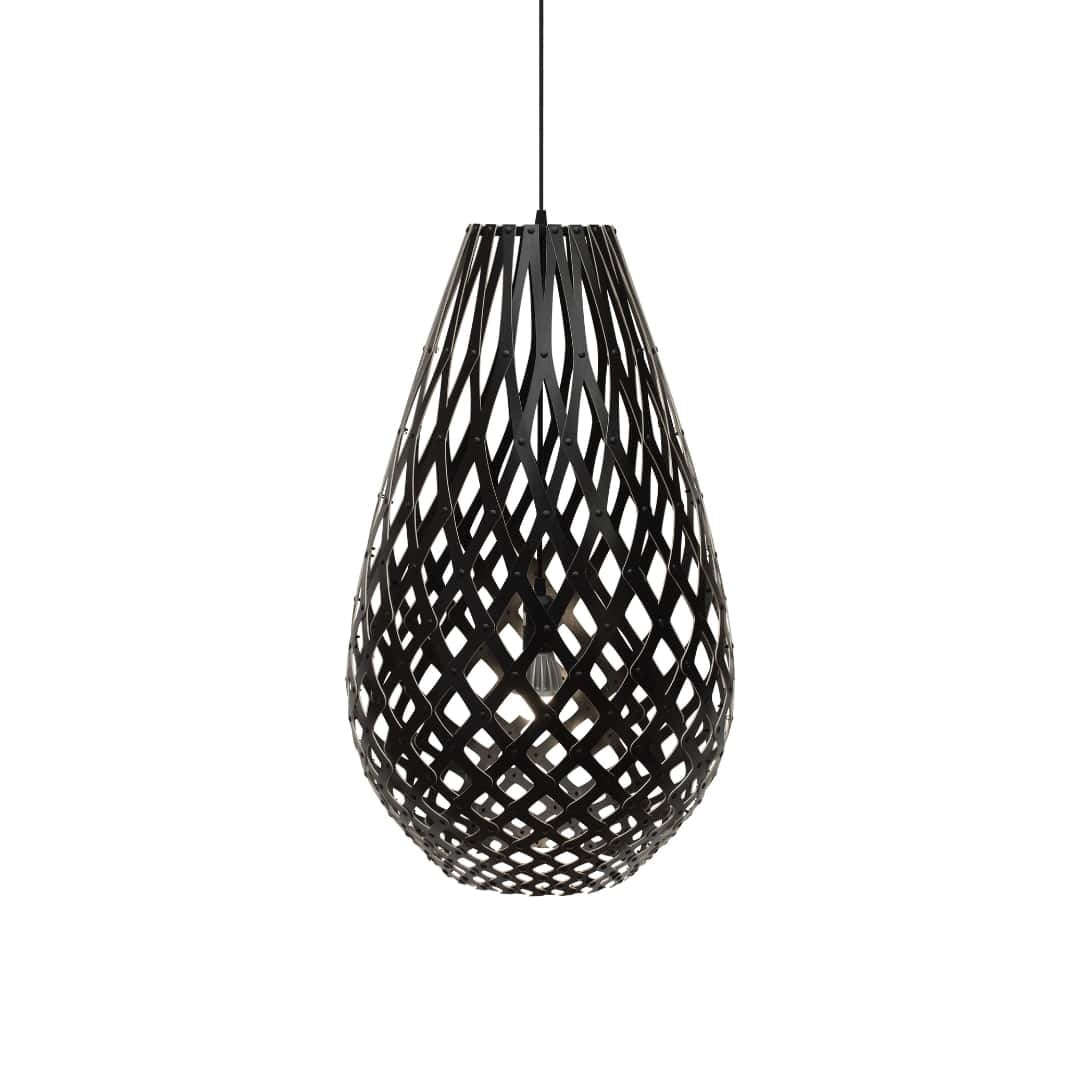 Koura H120 Pendel Sort David Trubridge