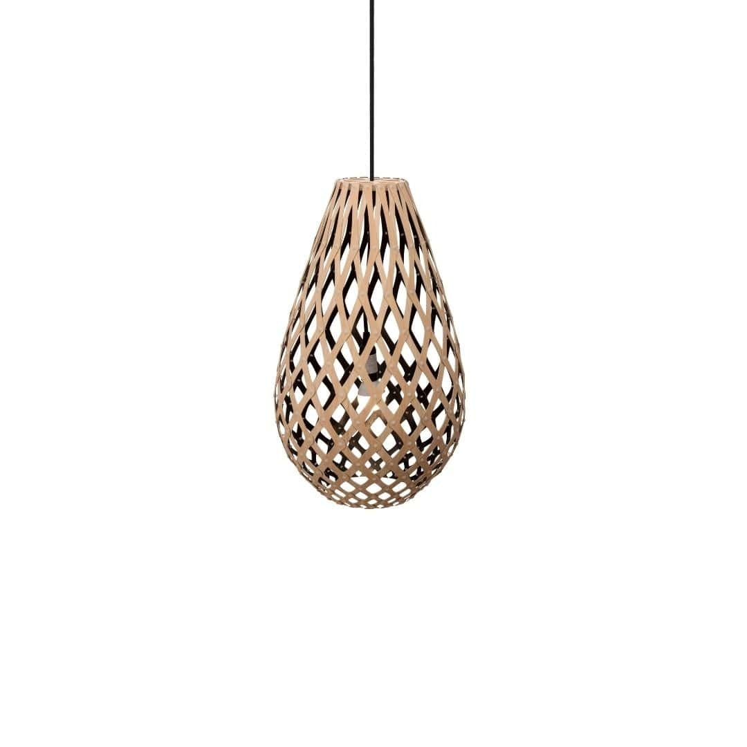 Produktbillede af Koura H50 Pendel Bamboo / Sort David Trubridge i premium kvalitet