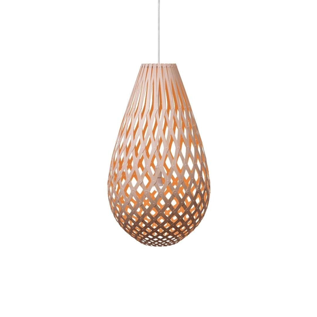 Produktbillede af Koura H100 Pendel Bamboo / Orange David Trubridge i premium kvalitet