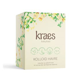 Produktbillede af KRAES Kolloid Havre babybad 200 g. på tilbud i brug