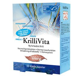 Produktbillede af Krillivita Unik omega 3 60 kaps. på tilbud i brug