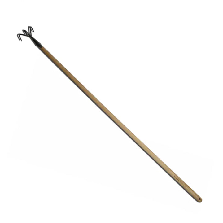 Lang kultivator med 3 tænder og askeskaft 155 cm