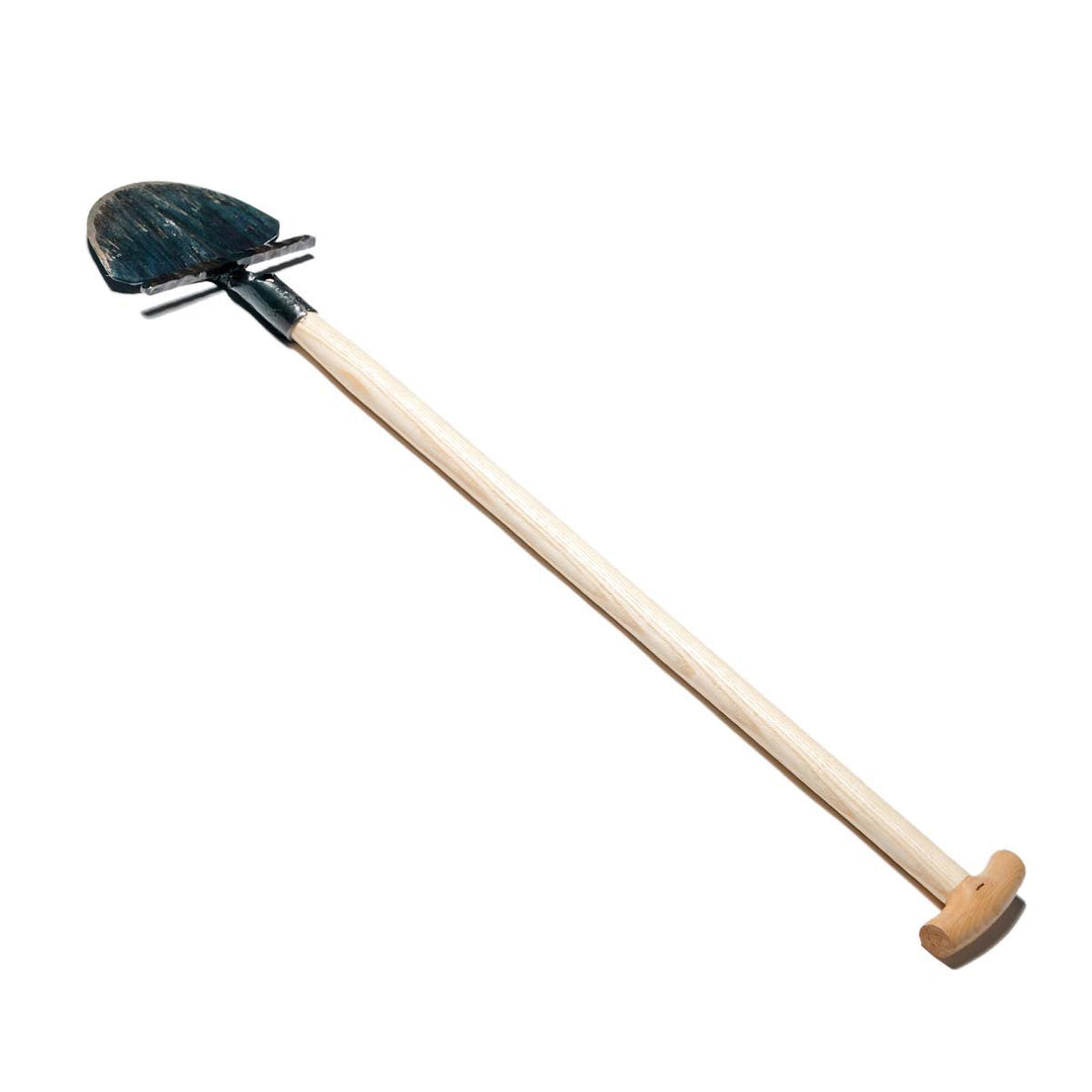 Produktbillede af Plænekantspade med trin og askeskaft 100 cm på tilbud i høj kvalitet