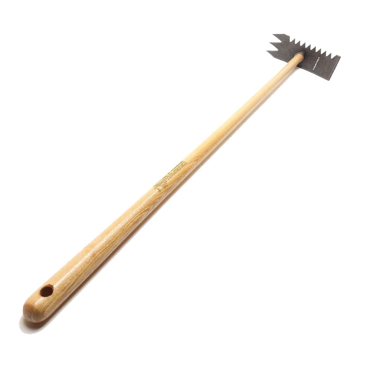 Produktbillede af Universalhakke med skær spidser og askeskaft 130 cm på tilbud i høj kvalitet