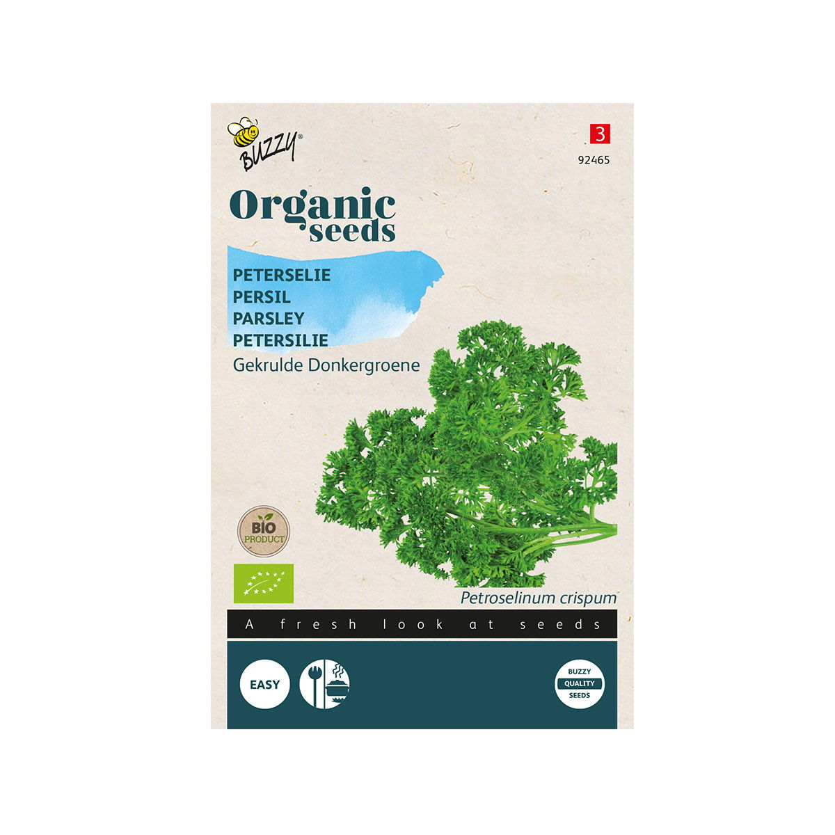 Produktbillede af Økologisk kruspersille frø på tilbud i høj kvalitet