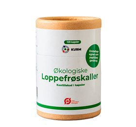 Produktbillede af Kurm Pharma Loppefrøskaller Ø 120 kapsler på tilbud
