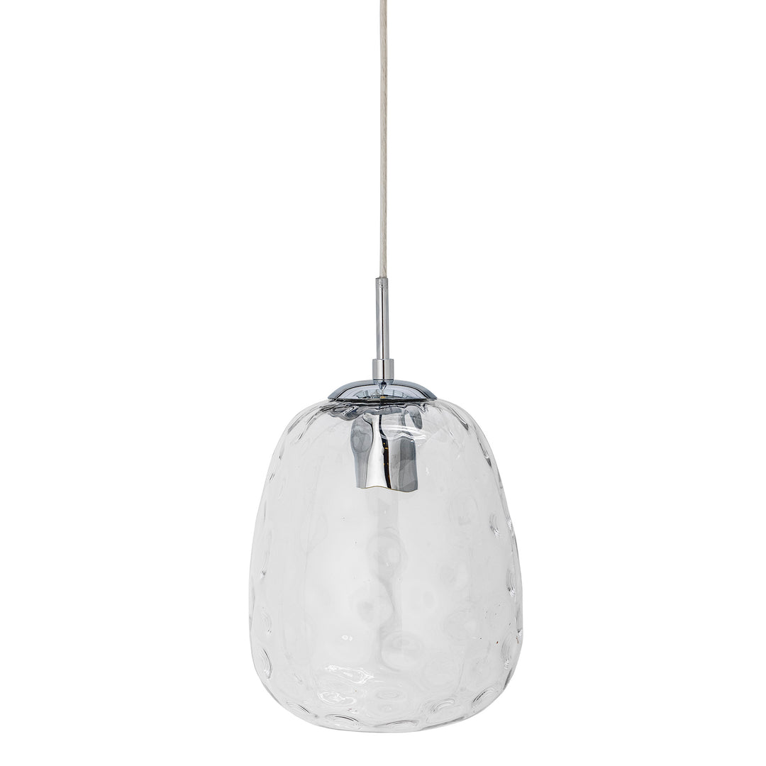 BLOOMINGVILLE Baele loftlampe rund klar glas og jern H:34