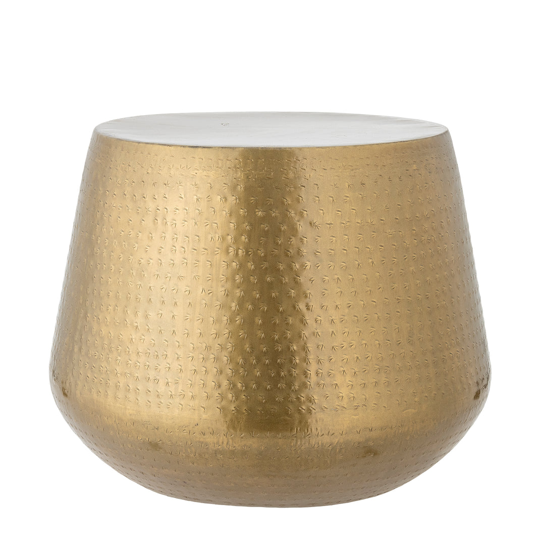 Produktbillede af CREATIVE COLLECTION Avola sofabord rund messing metal Ø50 i premium kvalitet