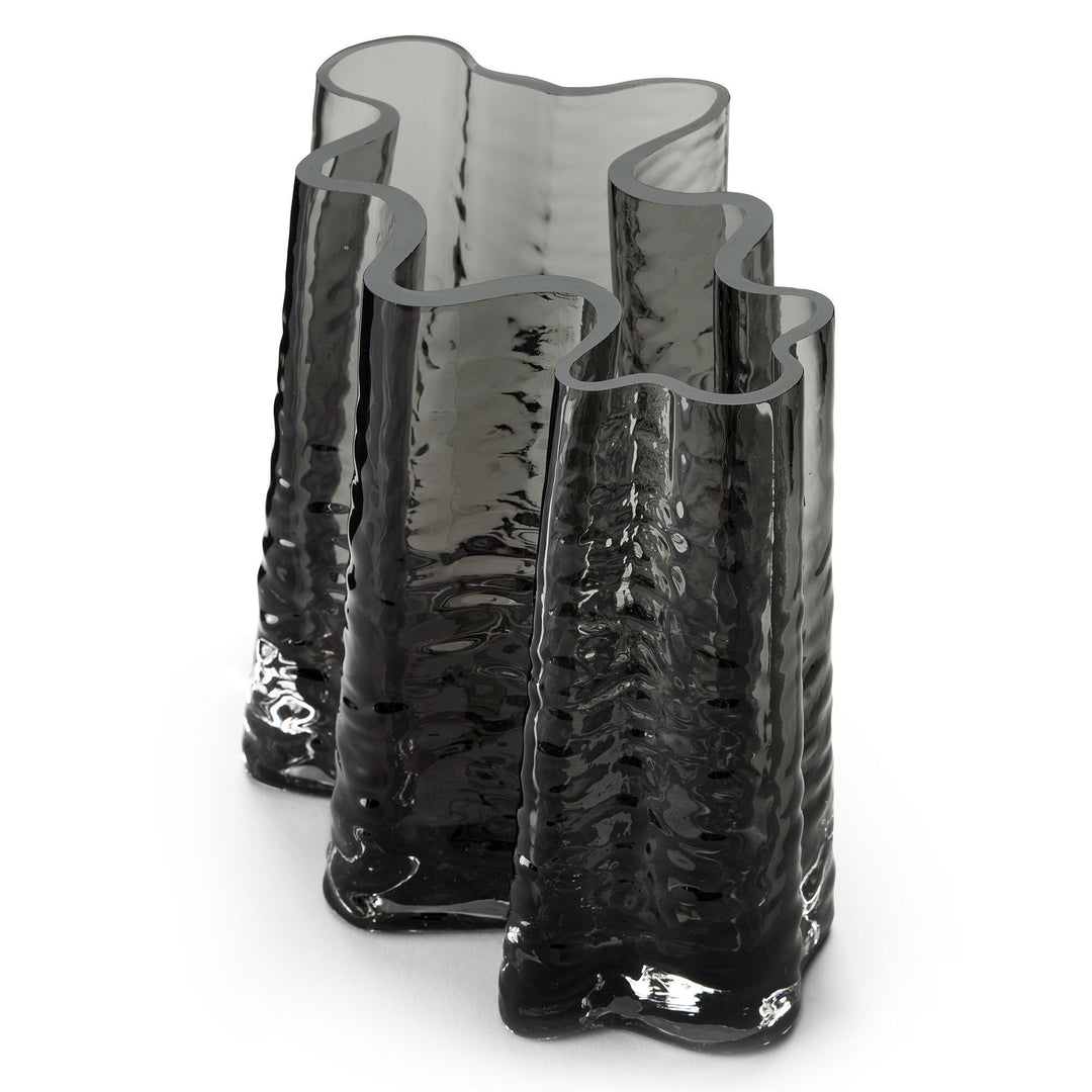 Cooee design Cooee design Gry Wide vase, 19 cm, smoke ❤ produktbillede (Vase)