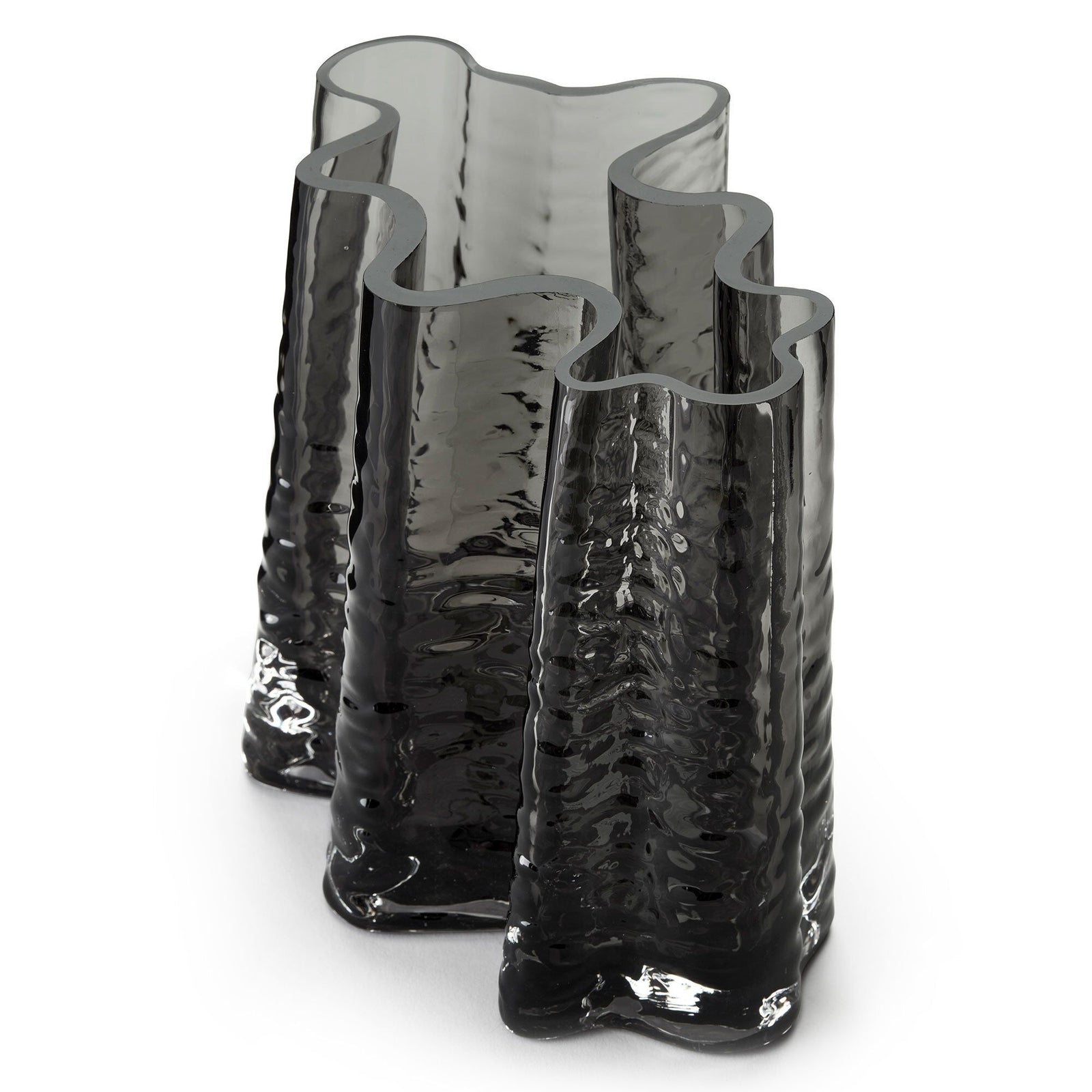 Cooee design Cooee design Gry Wide vase, 19 cm, smoke ❤ produktbillede (Vase)