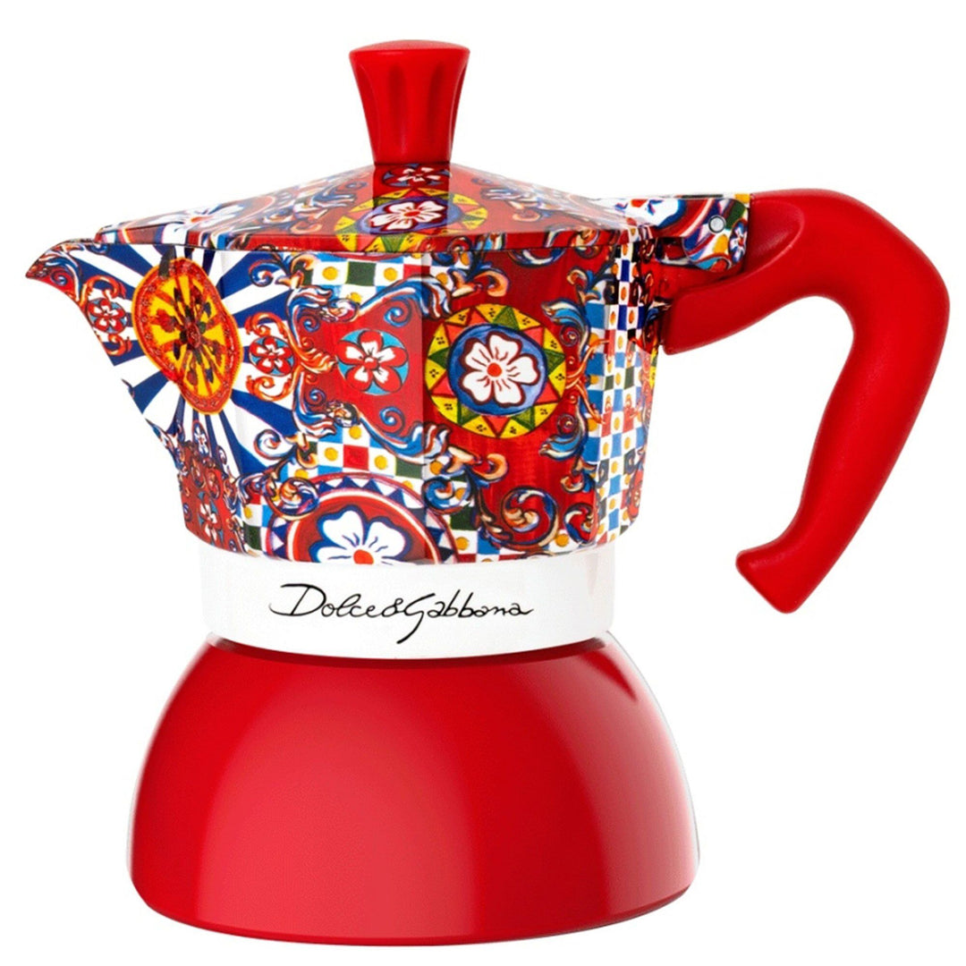 Bialetti Bialetti D&G Moka Induction mokkabrygger til 2 kopper ❤ frontbillede (Mokabrygger)