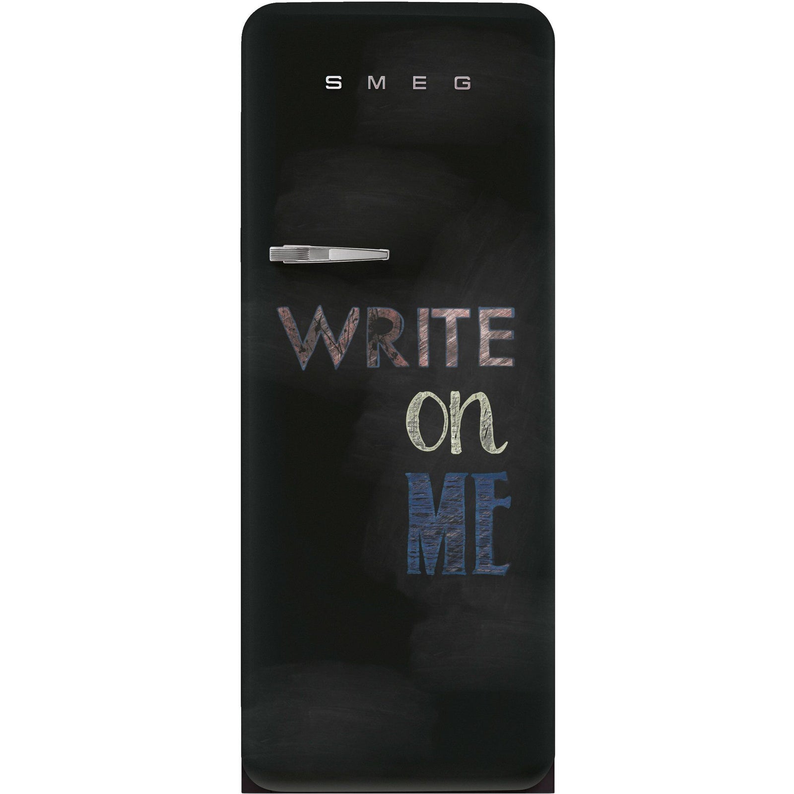 Smeg Smeg FAB28RDBB6 Køleskab Med Fryser 153cm Højrehængt Black board – frontbillede (Køleskabe)