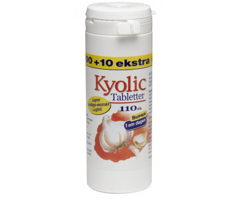 Produktbillede af Kyolic 100 + 10 tabletter på tilbud