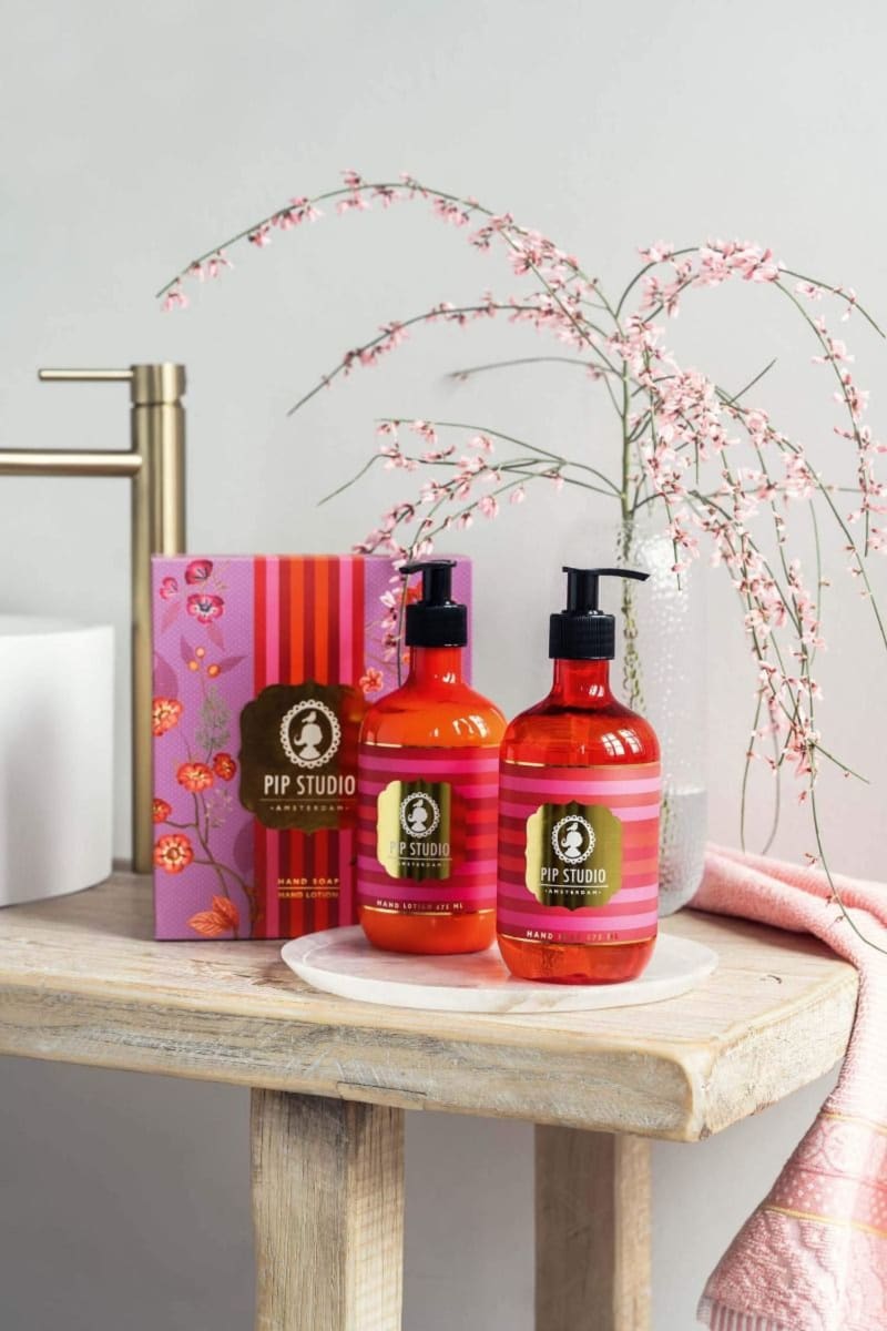 Produktbillede af Giftset Hand Soap & Hand Lotion Tea Leaves 2x475ml på tilbud i høj kvalitet