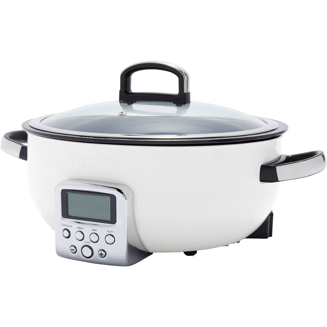 Greenpan Greenpan Elite Omnicooker, cloud cream – billede i brug (Slow Cooker)