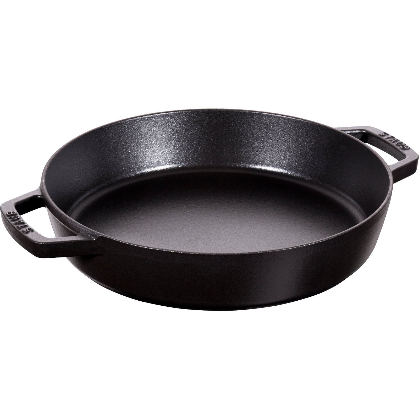 Staub Staub Pan Series Sautérpande 26cm., sort – vinkelbillede (Traktørpande)