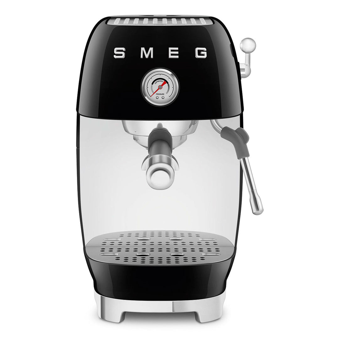 Smeg Smeg Manuel espressomaskine med Cold Brew, sort ❤ close-up (Espressomaskiner)