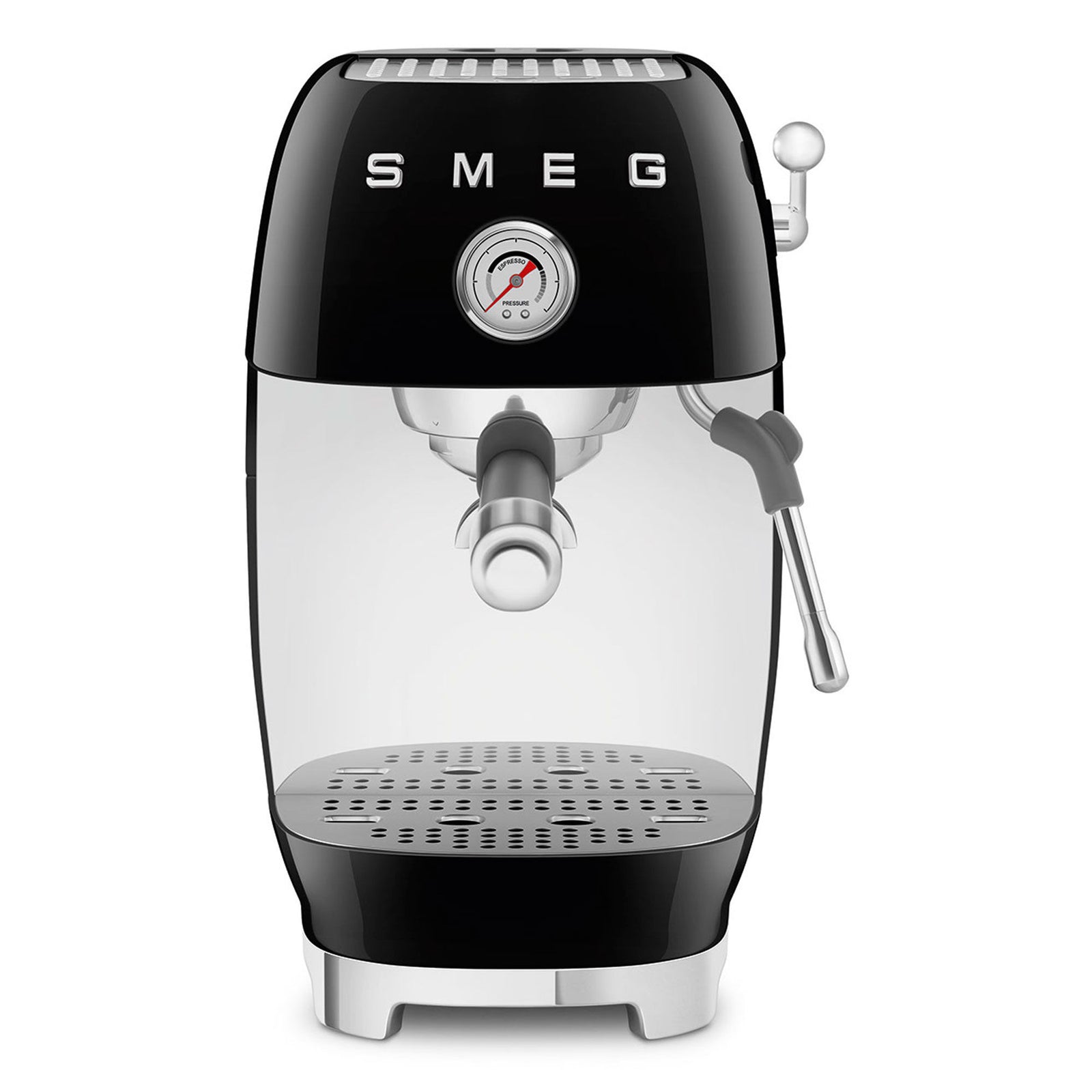 Smeg Smeg Manuel espressomaskine med Cold Brew, sort ❤ close-up (Espressomaskiner)