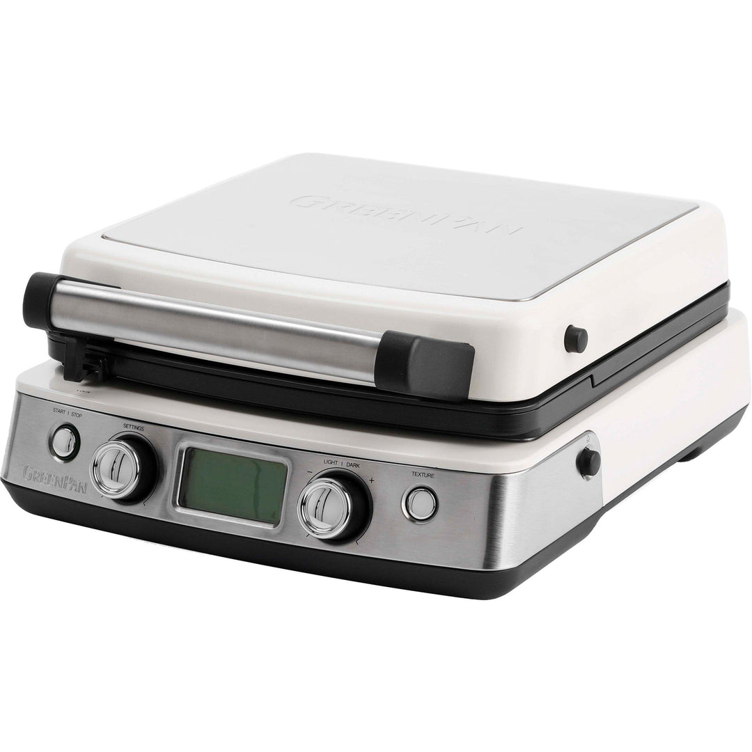 Greenpan Greenpan Elite vaffeljern, cloud cream – produktvisning (Vaffeljern)
