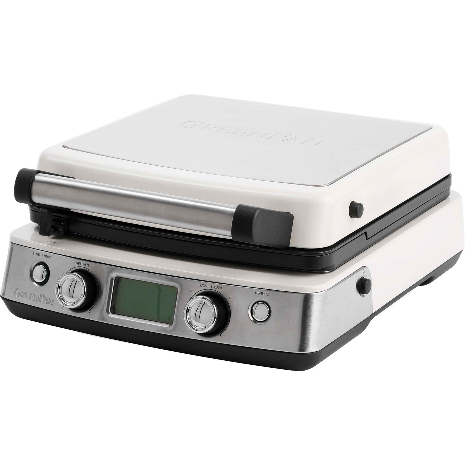 Greenpan Greenpan Elite vaffeljern, cloud cream – produktvisning (Vaffeljern)