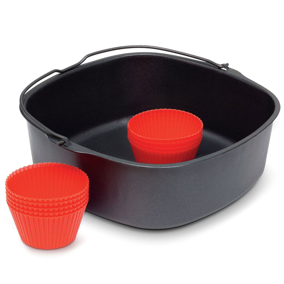 Philips Philips HD9945/01 Airfryer Accessory Essential XL bagesæt ❤ frontbillede (Airfryer)