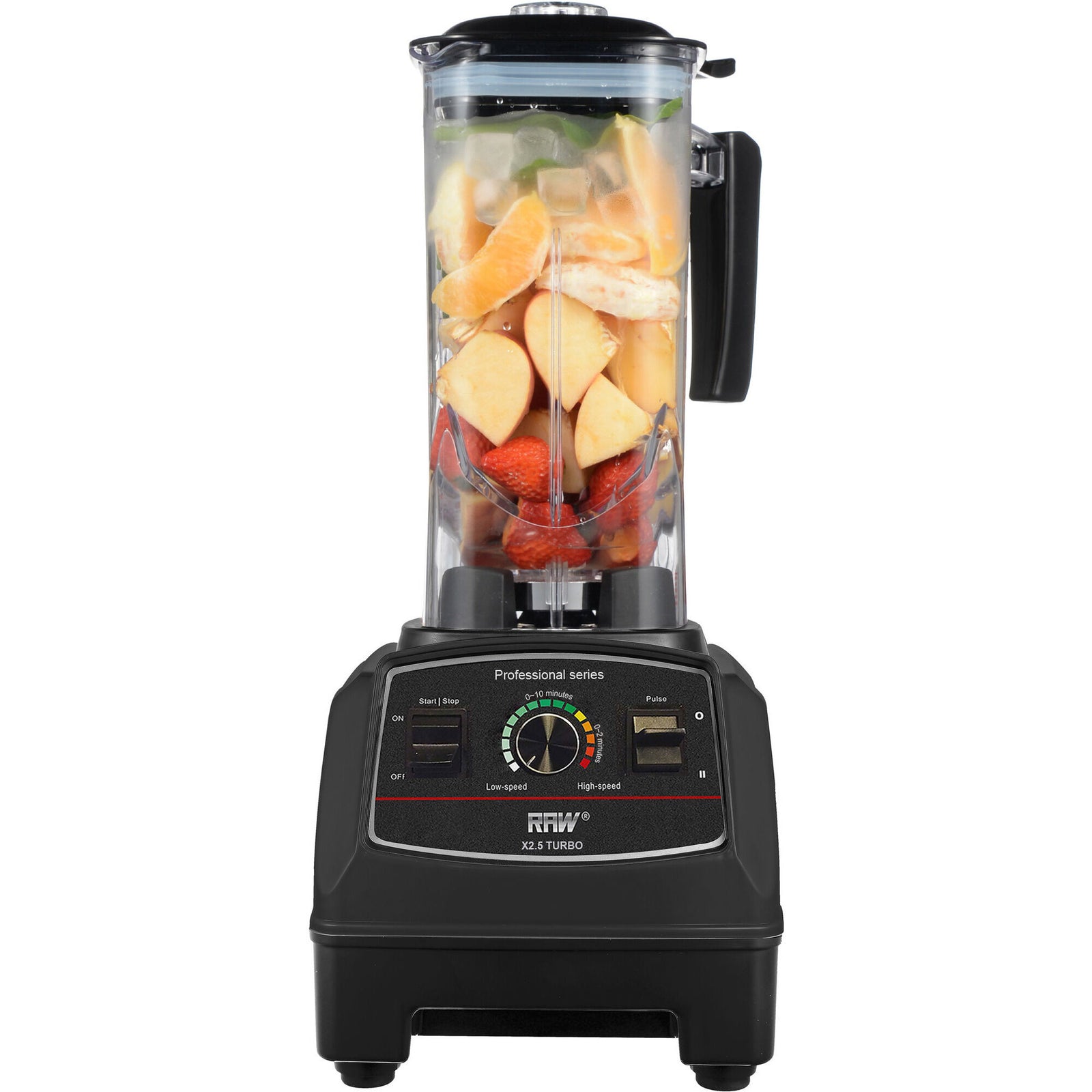 Raw Raw Blender X 2,5 Turbo, Sort – detaljebillede (Mixer & Blender)