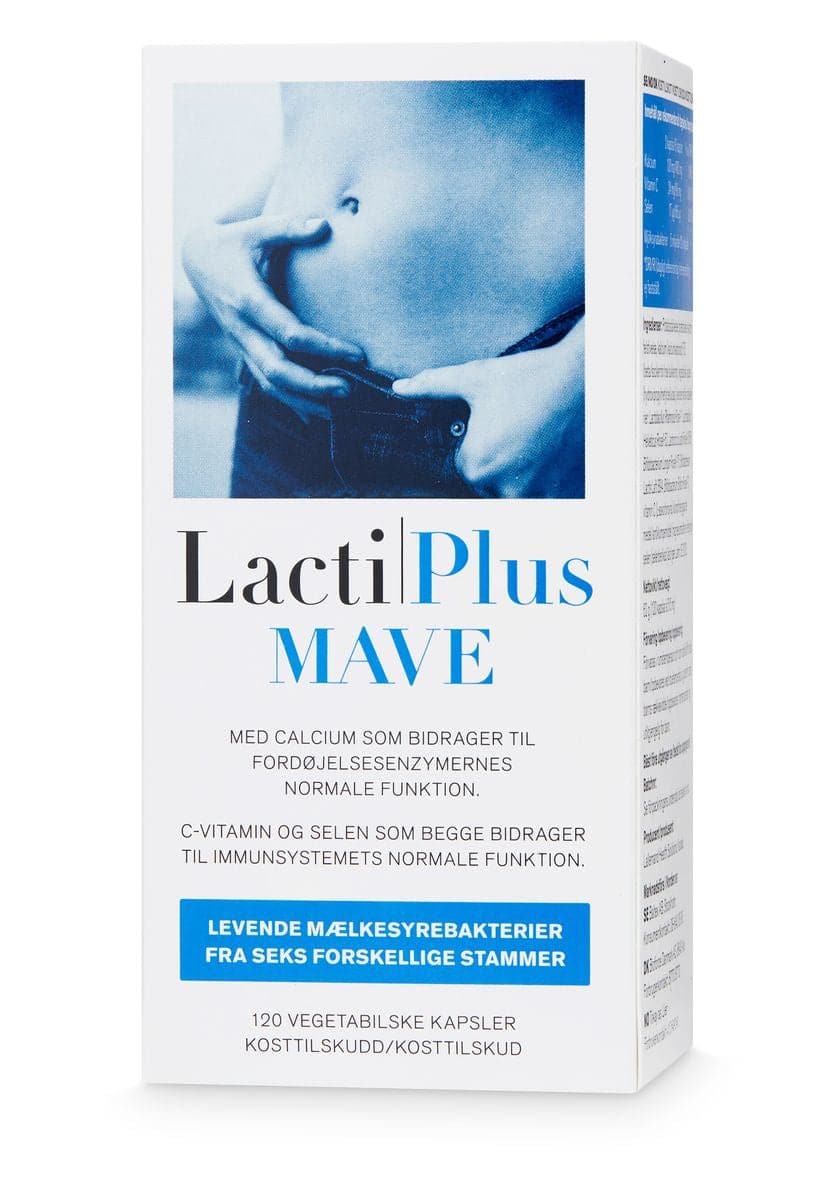 Se Lactiplus Mave 120 kaps. DATOVARE 11/2023 ❤ Stort online udvalg i KopK ❤ Hurtig levering: 1 - 2 Hverdage samt billig fragt - Varenummer: HG-47141-1 og barcode / Ean: '7393471512039 på lager - Udsalg på Sundhed Spar op til 62% - Over 312 kendte brands på udsalg
