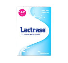Produktbillede af Lactrase 10 kaps. på tilbud