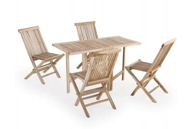 Lærke Teak Havesæt m/4 Stole ❤ Stort online udvalg i CLASSIC TEAK ❤ Billig fragt og hurtig levering 2 - 5 hverdage ❤ Varenummer: HML-DK1203 / Ean: på lager - Udsalg på HAVEMØBELSÆT > Teak havemøbelsæt Spar op til 53% - Over 322 kendte brands på udsalg