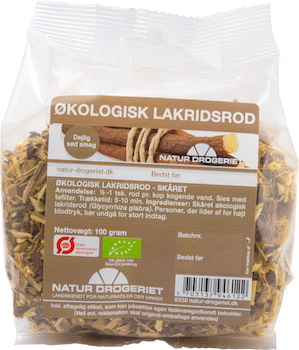 Produktbillede af ND Lakridsrod Skåret Ø 100 g. på tilbud
