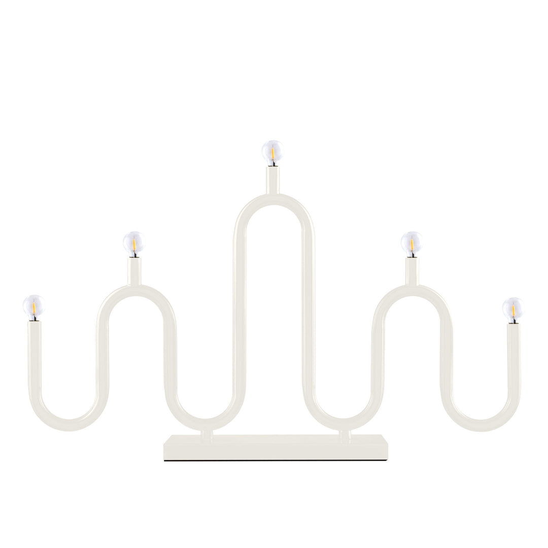 Globen lighting Globen Lighting Noel 5 adventsstage, hvid ❤ produktfoto (Lysestage)