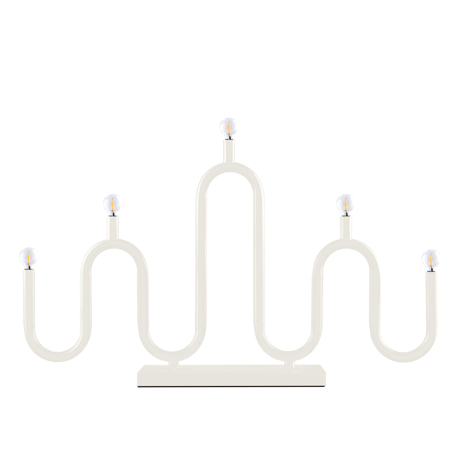 Globen lighting Globen Lighting Noel 5 adventsstage, hvid ❤ produktfoto (Lysestage)