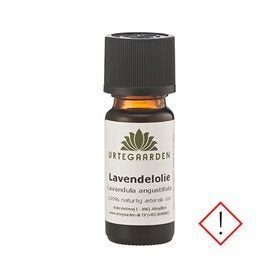 Detaljeret produktbillede af Urtegaarden Lavendelolie 30ml. på tilbud