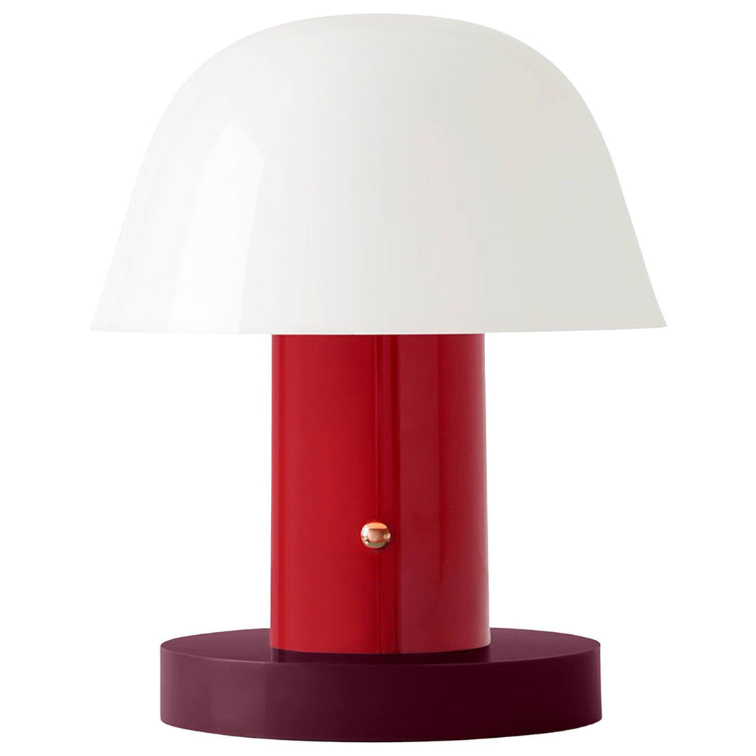 Andtradition AndTradition Setago JH27 bærbar lampe, maroon – produktvisning (Bærbare lamper)