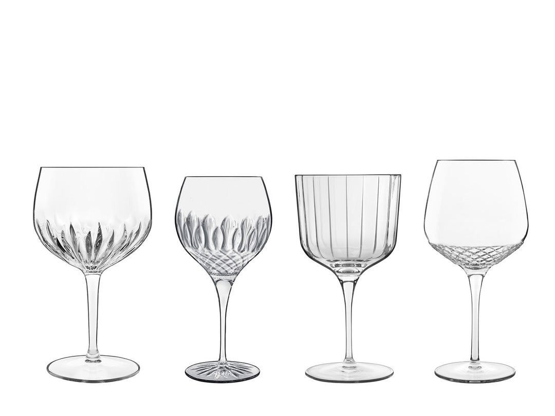 Luigi Bormioli Gin & tonic-glas selection 4 stk.